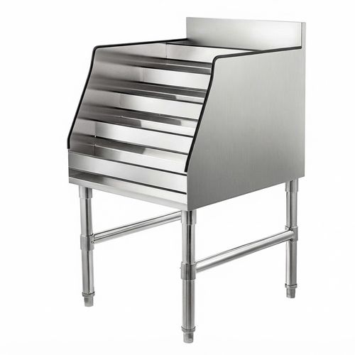 5-Tier Stainless Steel Liquor Rack